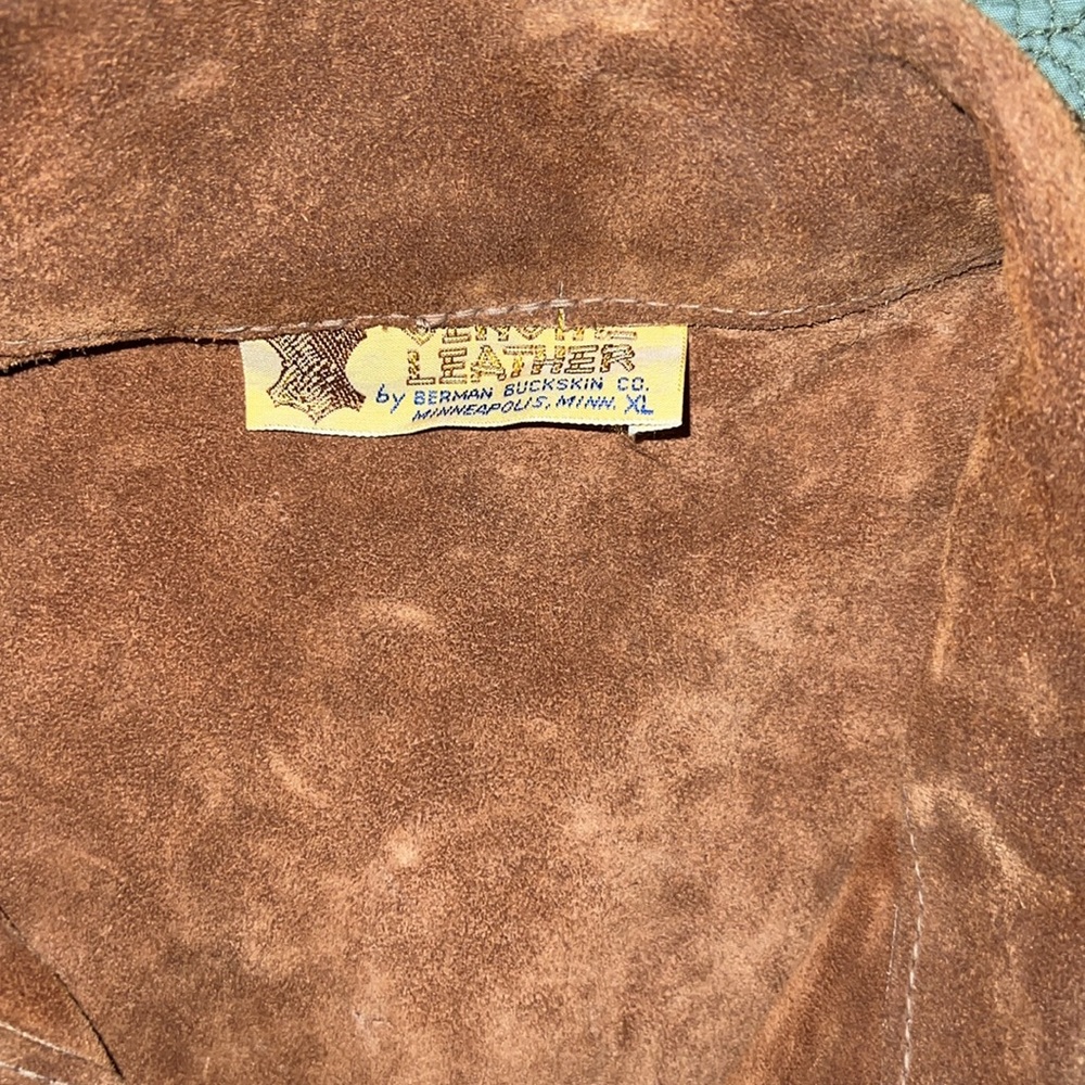 Men’s Rustic Suede Over Shirt, XL